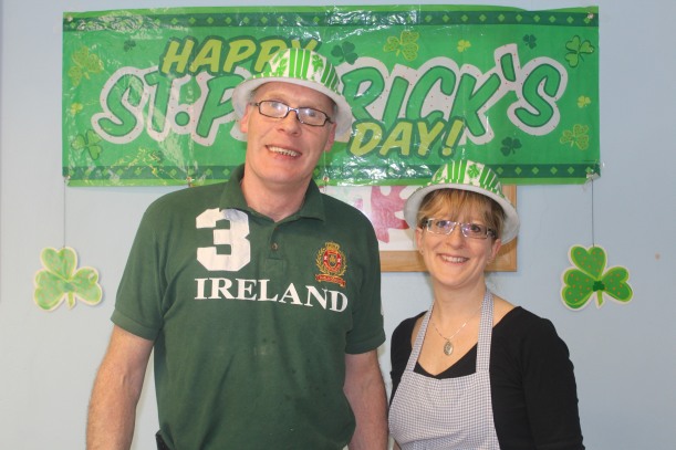 St Patrick's day lunch1